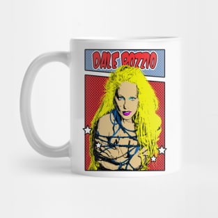 Dale Bozzio 90s Pop Art Comic Style Mug